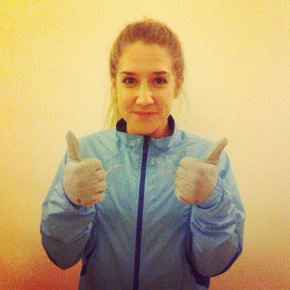 Non-soggy running apparel