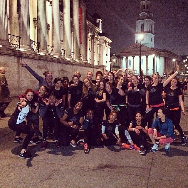 #regram from @alexxxje - last night's #weownthenight #ntl run launching the 8 week training journey!