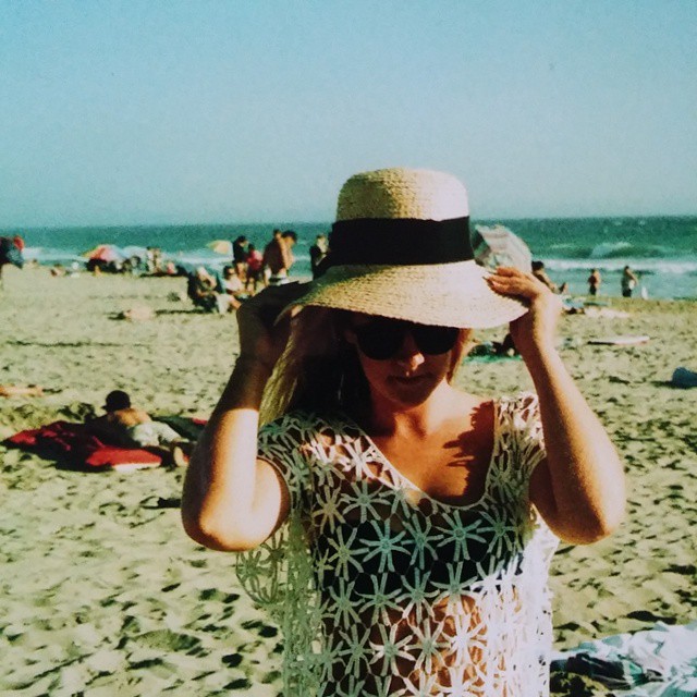 #tbt to Zuma Beach, Malibu. Love this @seafollyaustralia cover up! #malibu