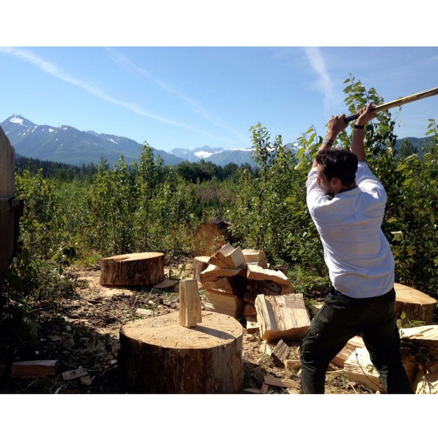 In (belated) celebration of this absolute babe's birthday, here's a š„ photo of @dayvehillman chopping wood and looking š - does it count as a #tbt if I wasn't there...? #babe #birthday In (belated) celebration of this absolute babe's birthday, here's a š„ photo of @dayvehillman chopping wood and looking š - does it count as a #tbt if I wasn't there...? #babe #birthday